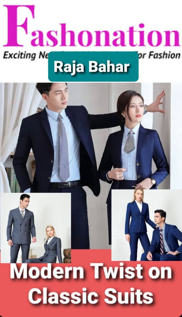 classic suits modern twists