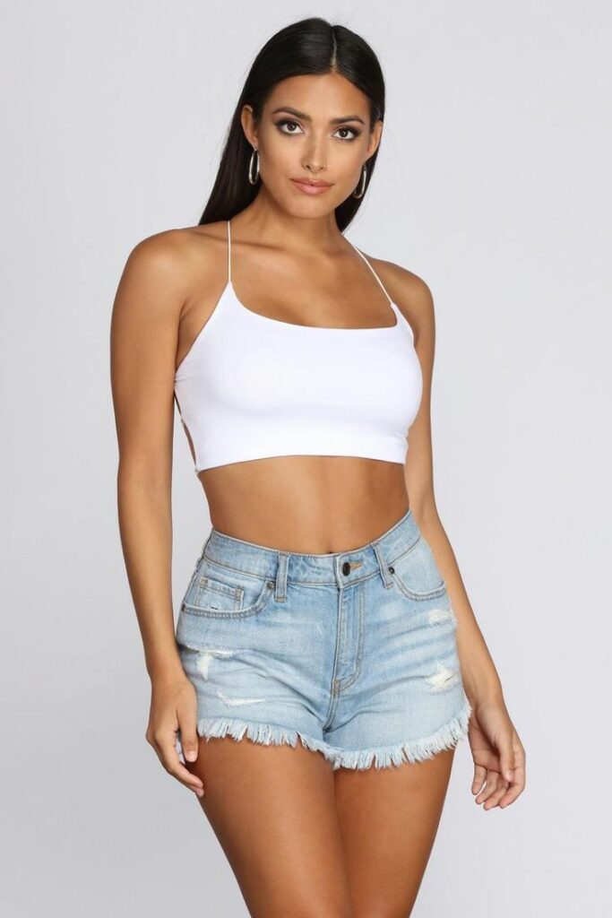 spaghetti strap tank tops small white