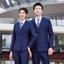 trending suit styles blue double breasted 