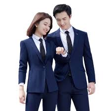 trending suit styles blue with tie 
