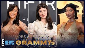 Grammys red carpet Tems
