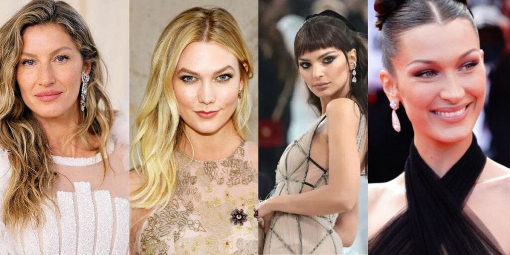 fashion models Hadad and others 