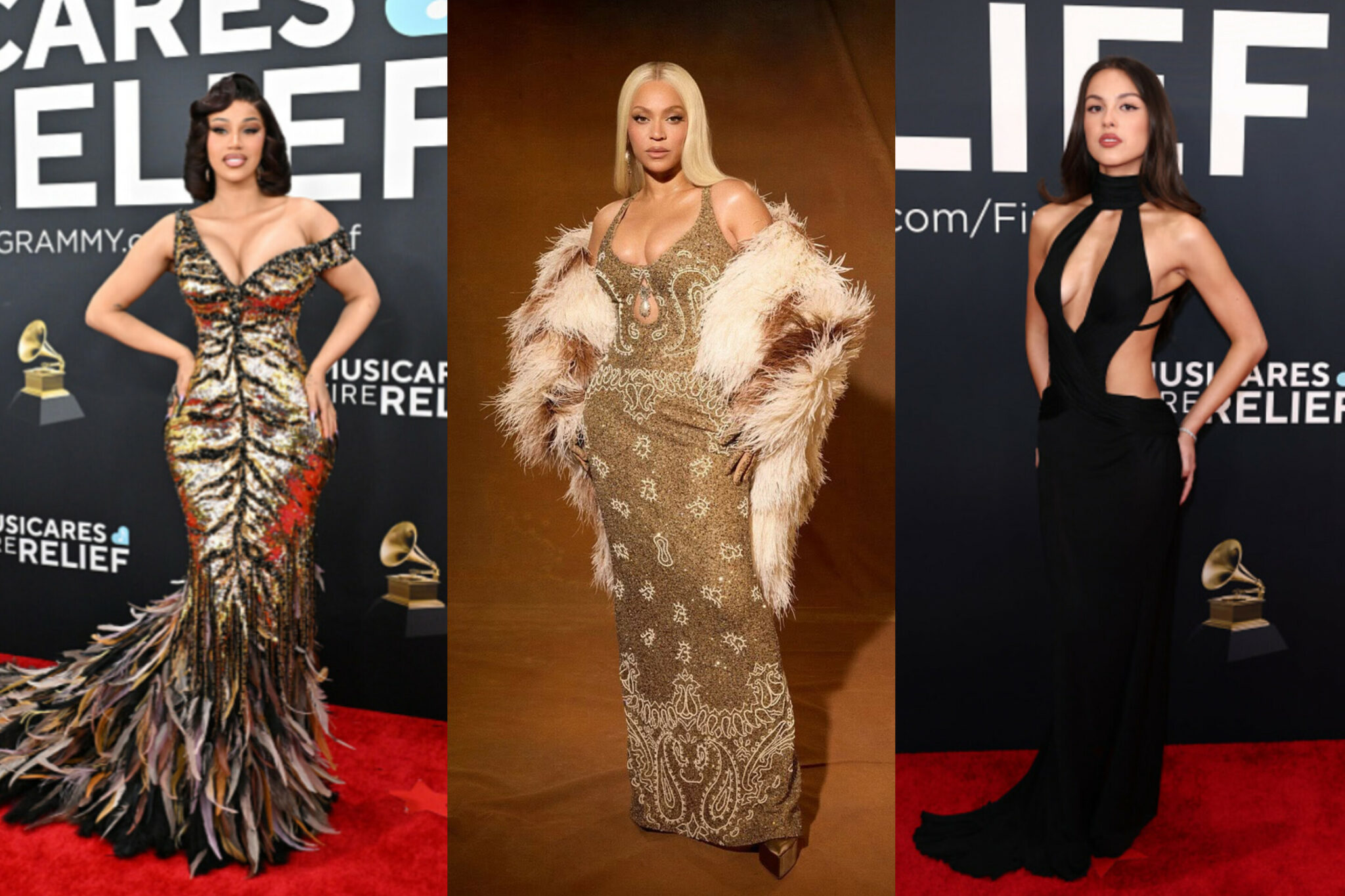 Olivia Rodrigo, Cardi B, and Beyoncé WOW at 2025 Grammy Awards —See Their Show-Stopping Red Carpet Looks