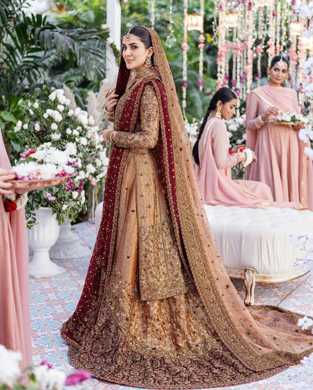 classic Indian style wedding dress