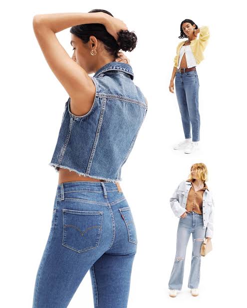 Y2K fashion jeans vest, with tight jeans 