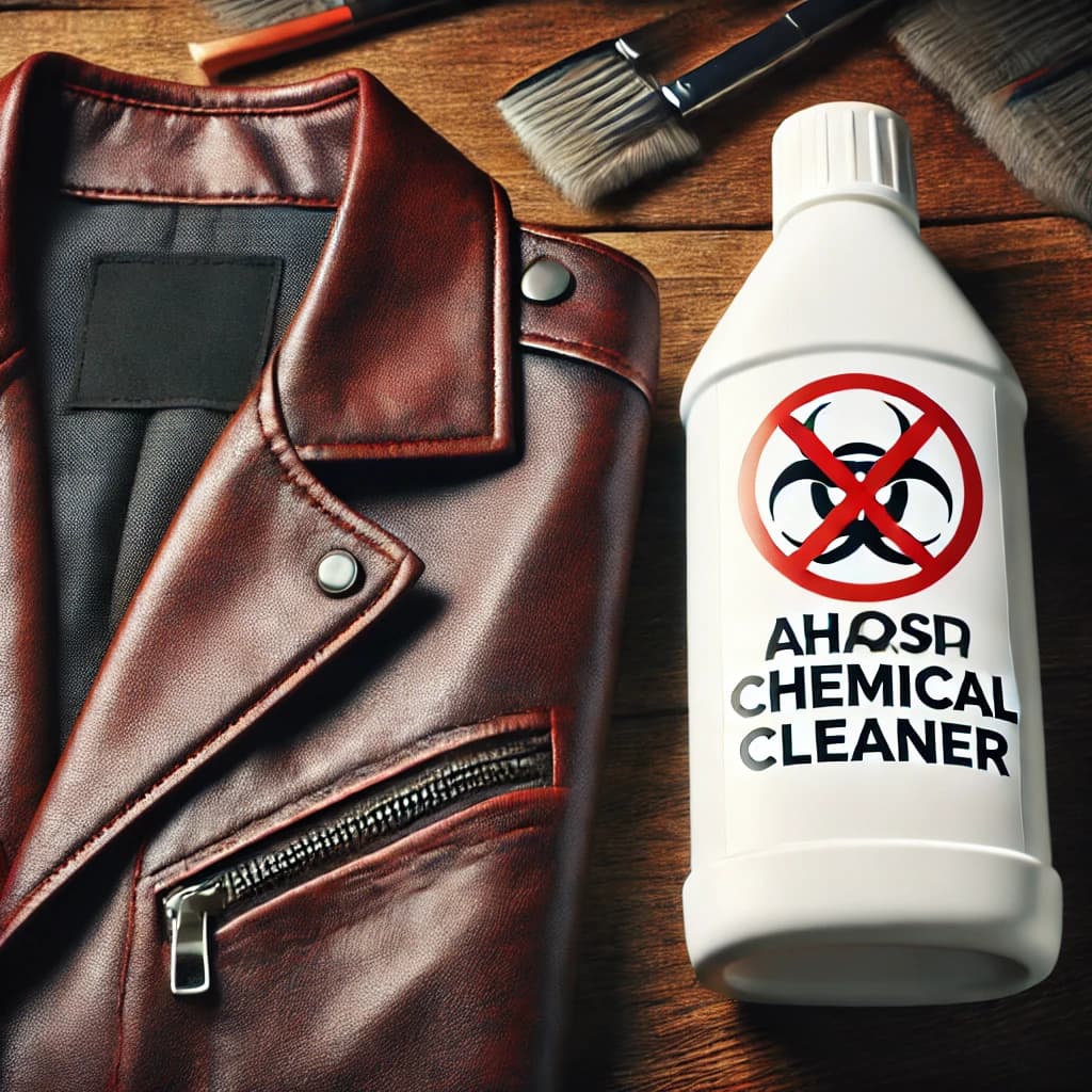 clean ink stains from leather no harsh chemicals