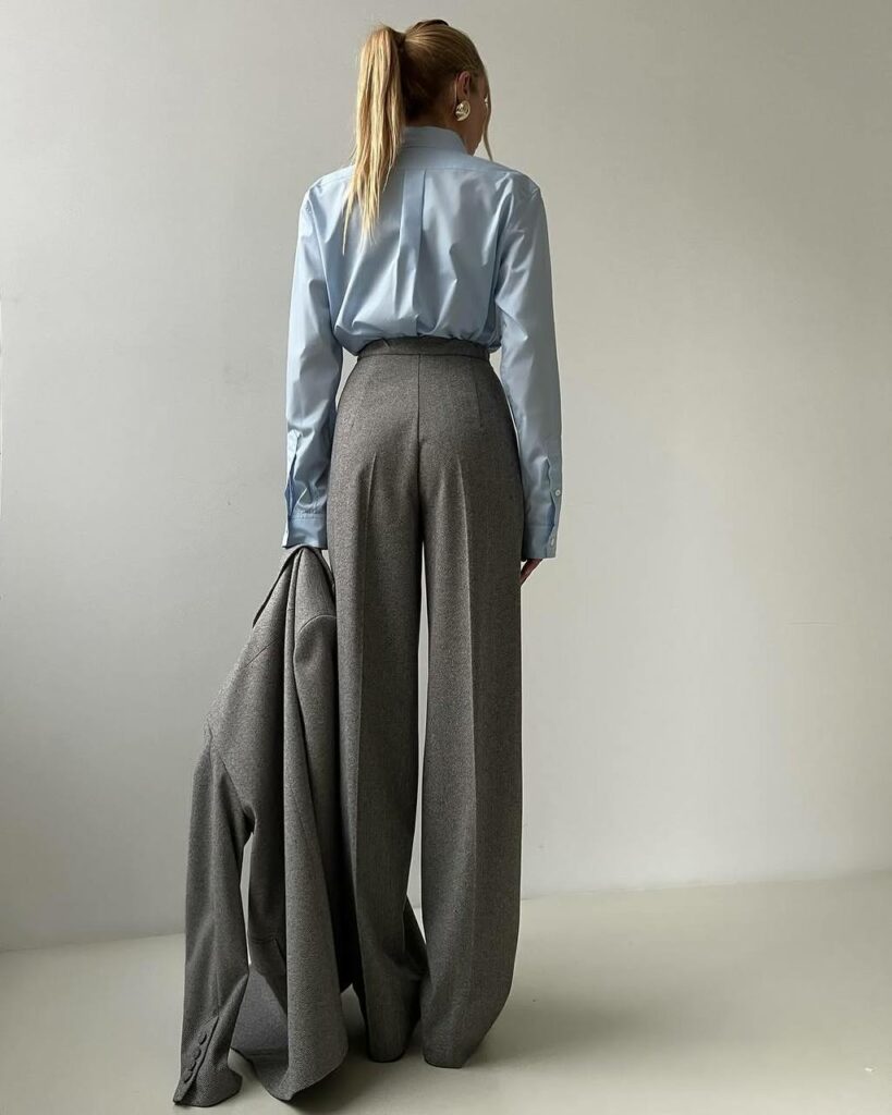 elegant set woman in work suit clothing 765