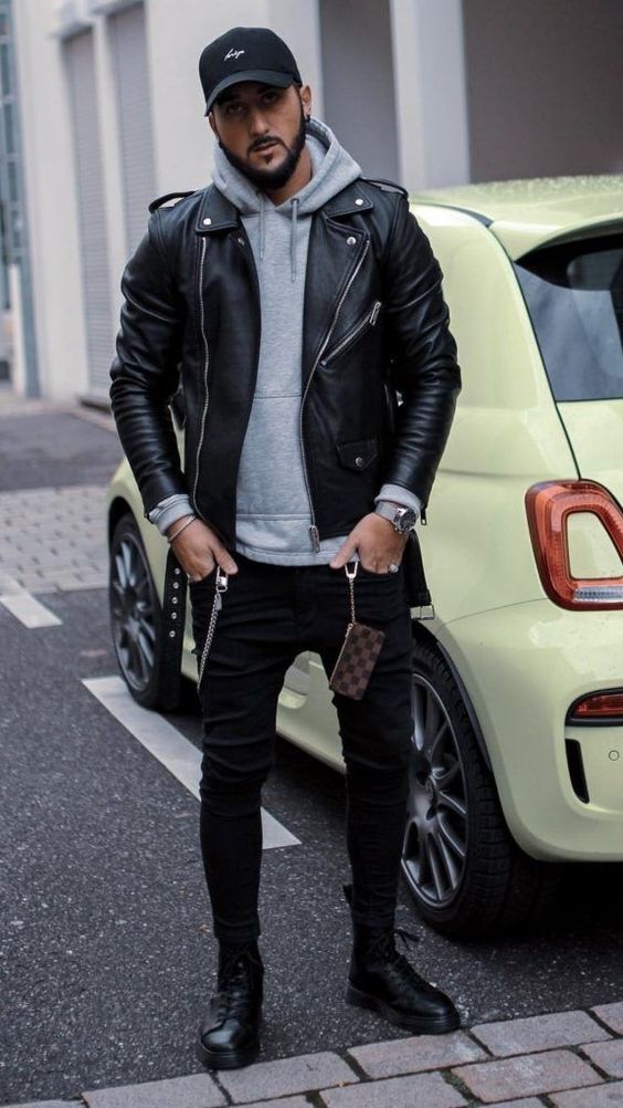 men's Leather Jackets in Style