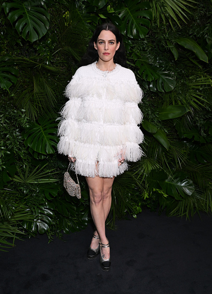 Riley Keogh at the Charles Finch Pre-Oscar Awards Dinner