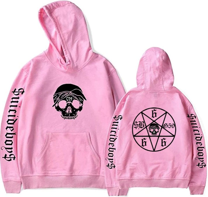 Suicideboys Merch pink hoodie 