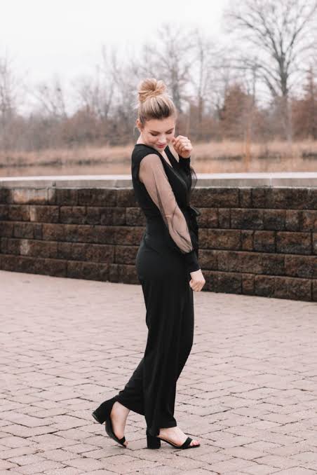 black dress