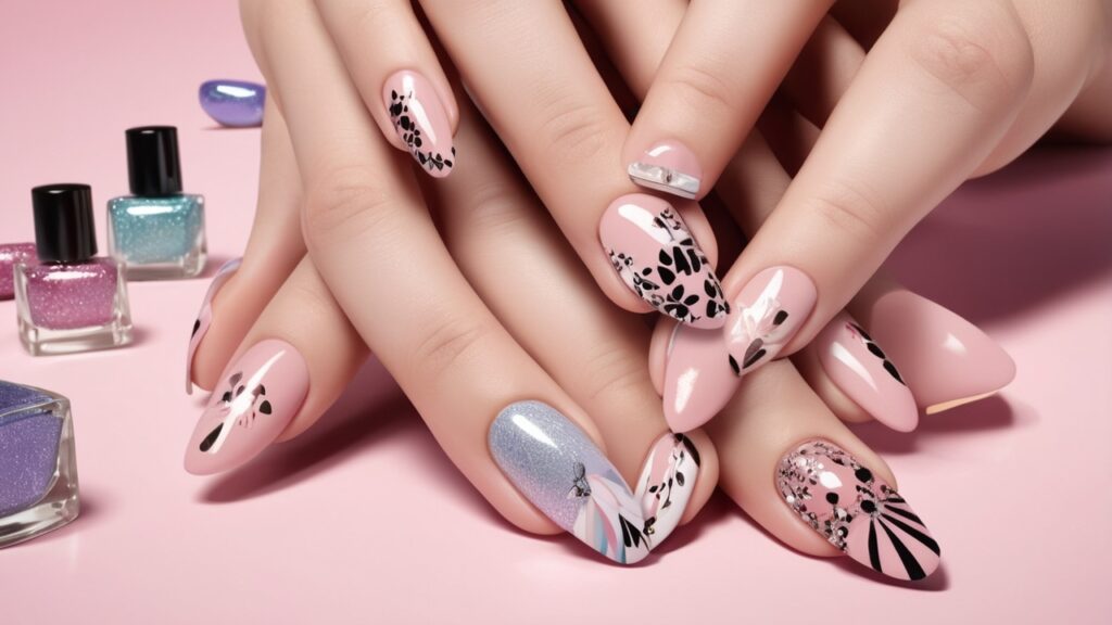 Modern Nail art