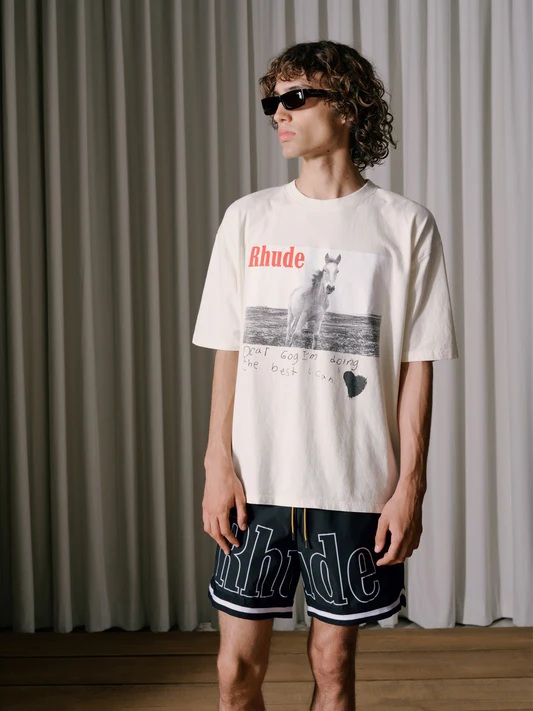 Rhude inventions mens t shirt and shorts