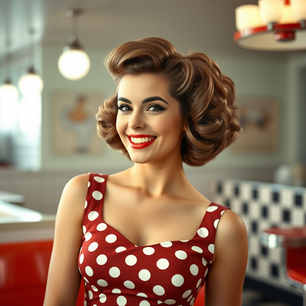 iconic hairstyles 1950's poodle cut and pin up curls