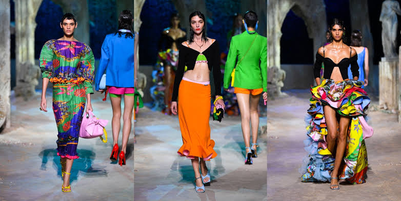 Summer of 2025 models on runway 