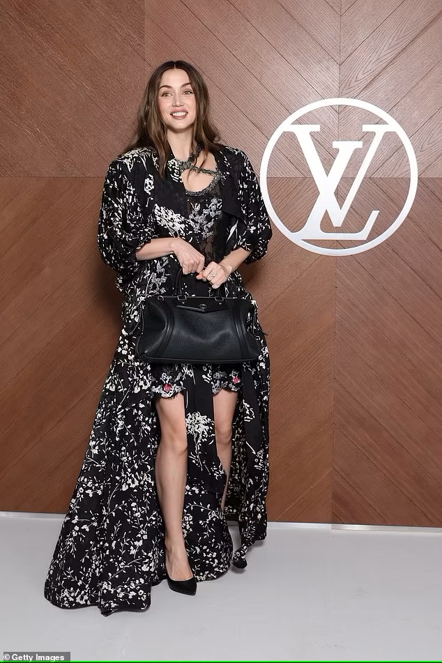 Ana De Armas Nicolas Ghesquière’s Loius Vuitton Womenswear
