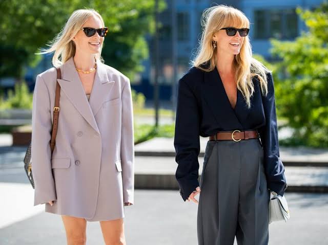 two woman in  Scandi Chic