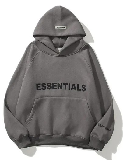 Fear Of God Essentials Hoodie grey