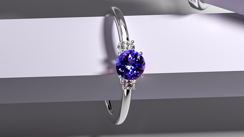 tanzanite jewelry ring