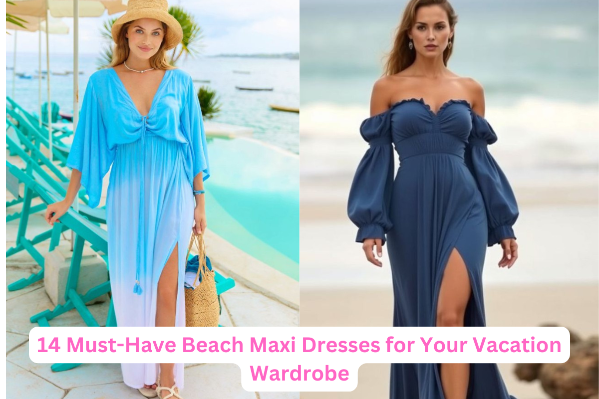 SHORE VACAYS WOVEN MAXI DRESSS