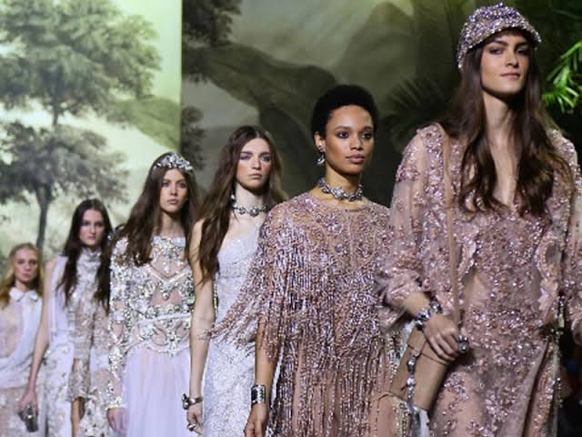 Models in Western Fashion 