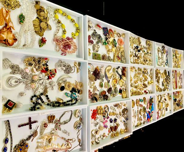 trays of jewelry