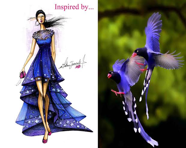 nature-inspired trends purple birds
