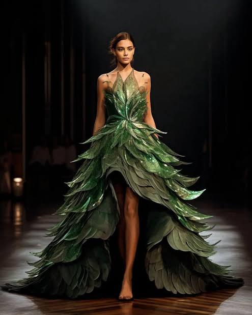nature-inspired trends green leaves