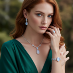 woman wearing Moonstone