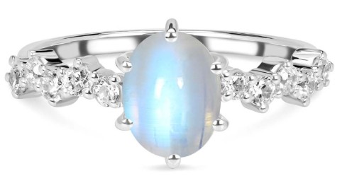 Moonstone ring