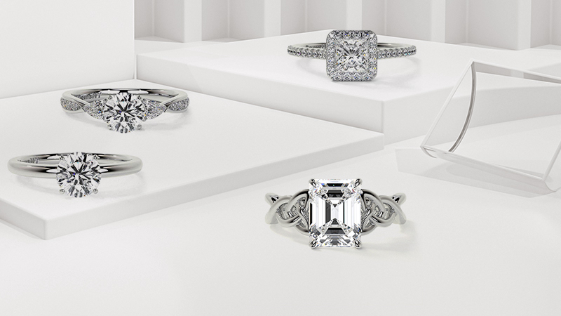 diamond affordable engagement rings
