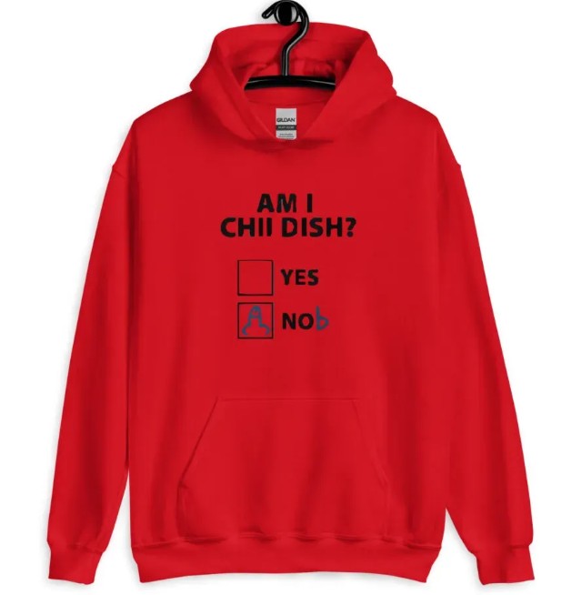 Childish Hoodie red