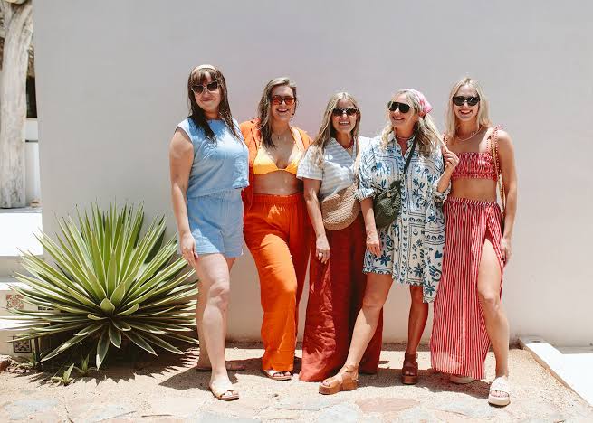 Summer Fashion Trends various models wearing summer dresses