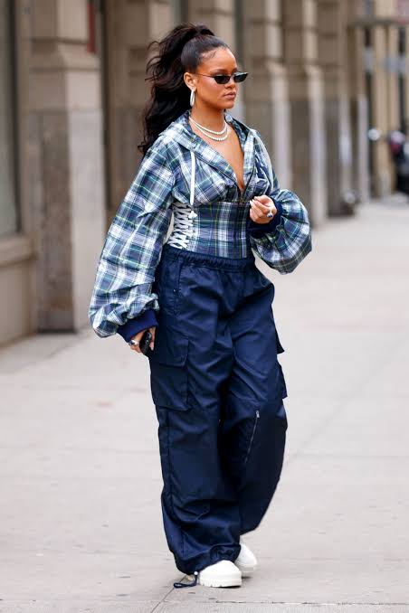 celebrity street-style moments Rihanna