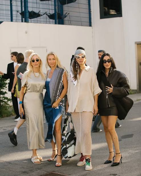 celebrity street-style moments 4 woman in various street styles