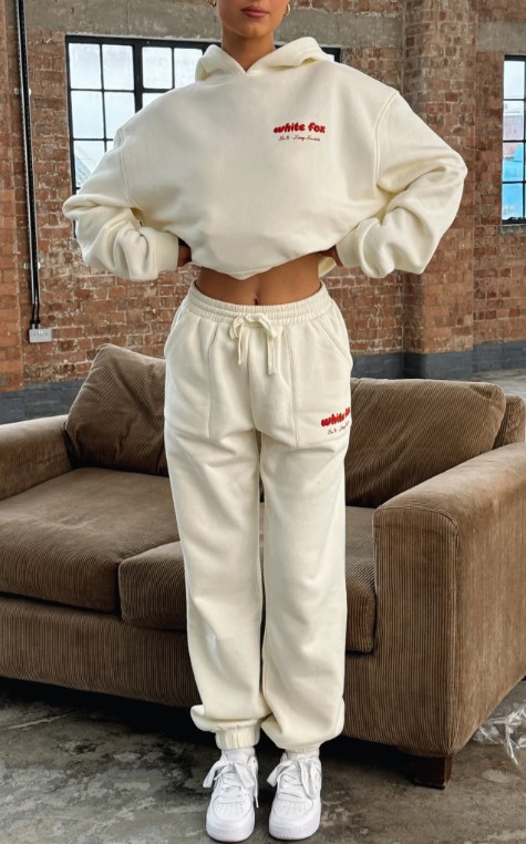 White Fox jogger white