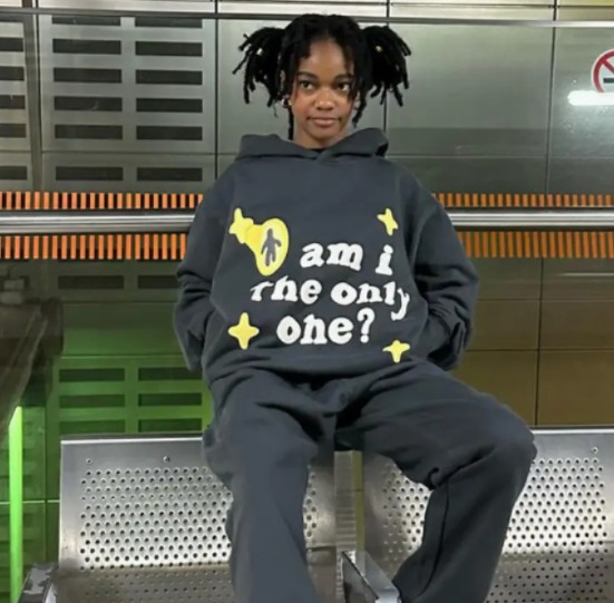 Broken Planet Hoodie gray