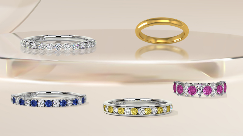 various Wedding bands