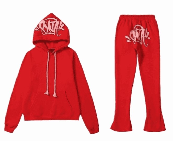 Syna World red hoodie