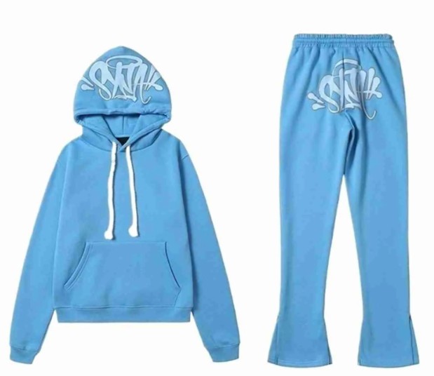 Syna World light blue hoodie