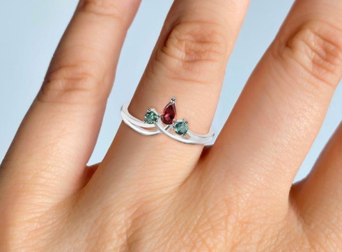 Tourmaline jewelry ring 2