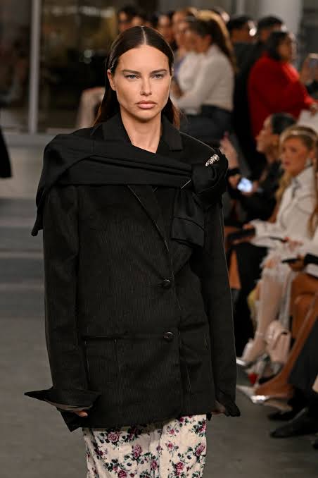 Fashion Week trends black jacket