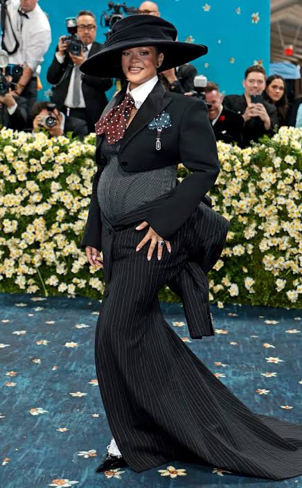 Met Gala 2025 Rhianna pregnant