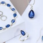 Blue kyanite earrings and other jewelry