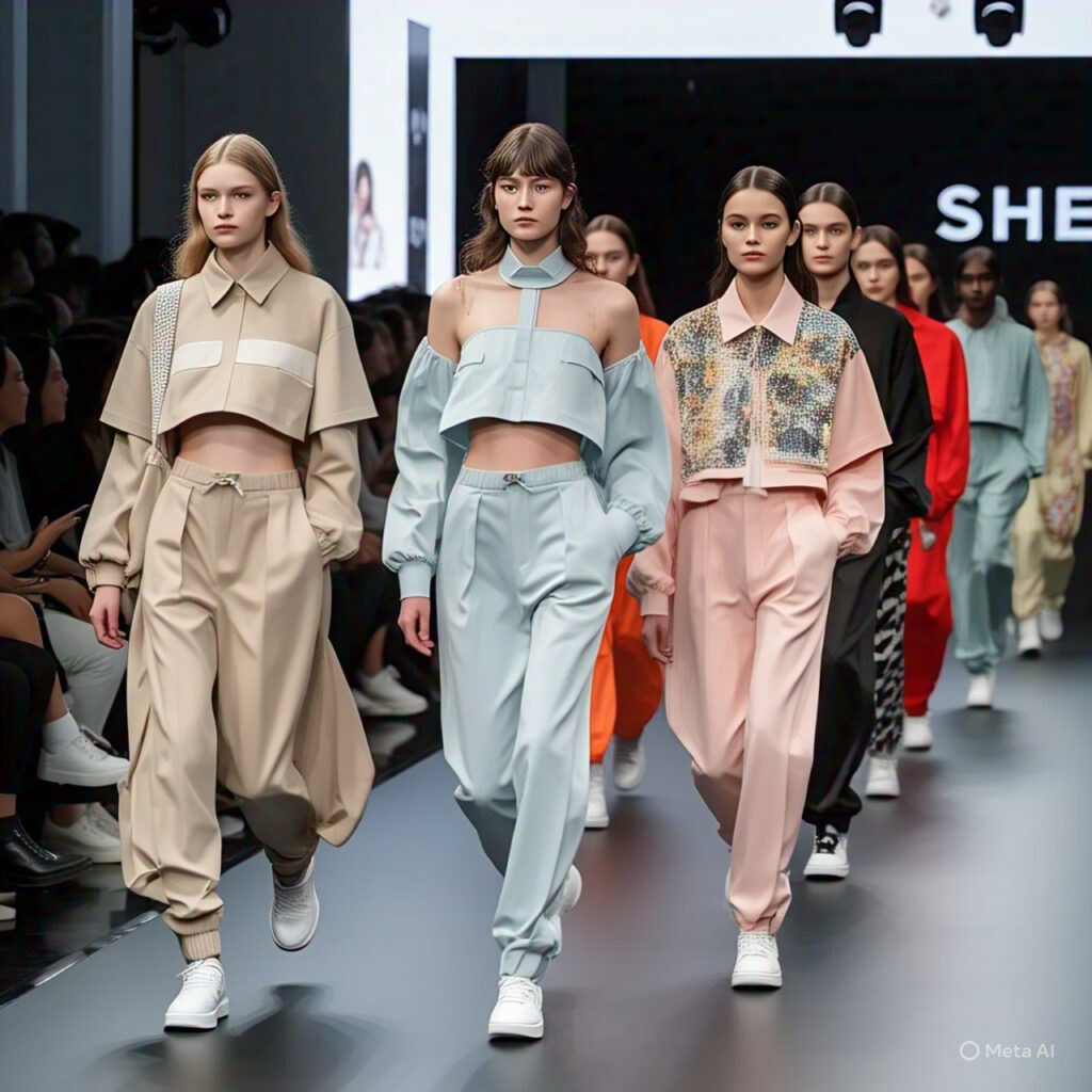 SHEIN Fashion more models on the runway