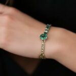 green Kyanite bracelet