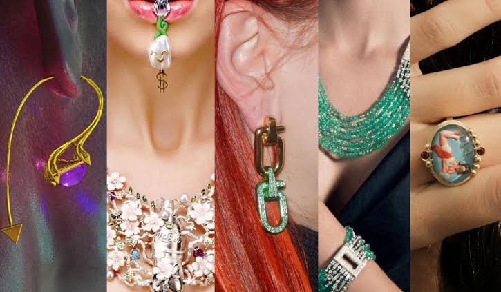 various jewelry pieces at the COUTURE Show Las Vegas