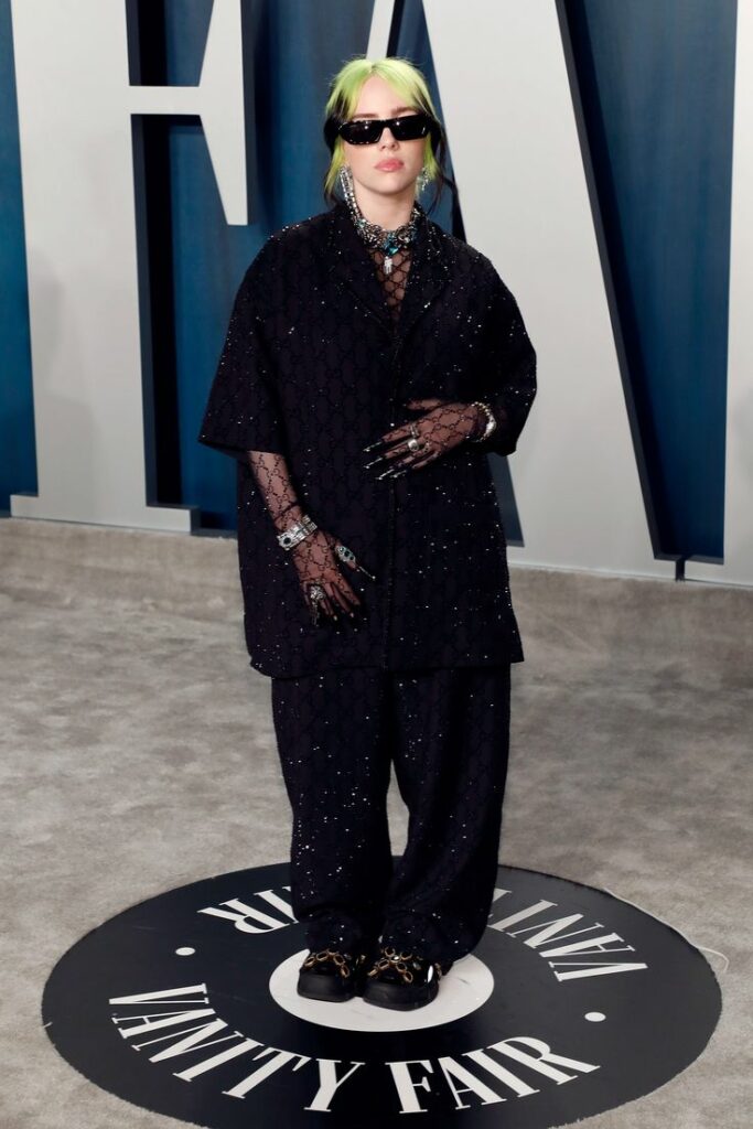 Billie Eilish fashion evolution in another baggy outfit