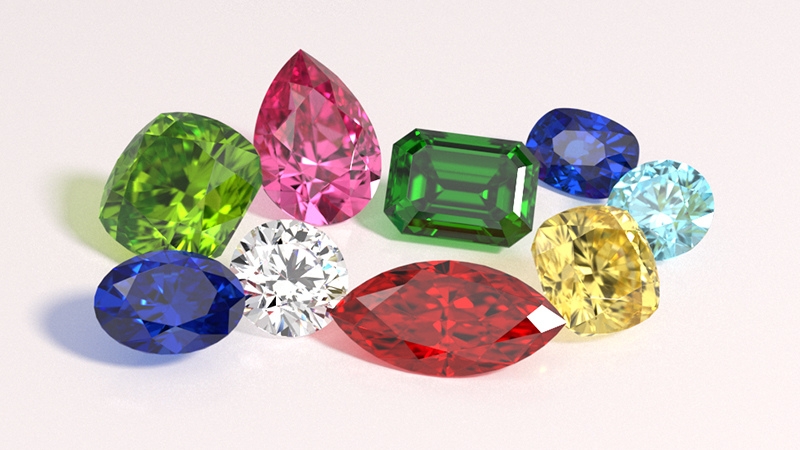 precious stones
