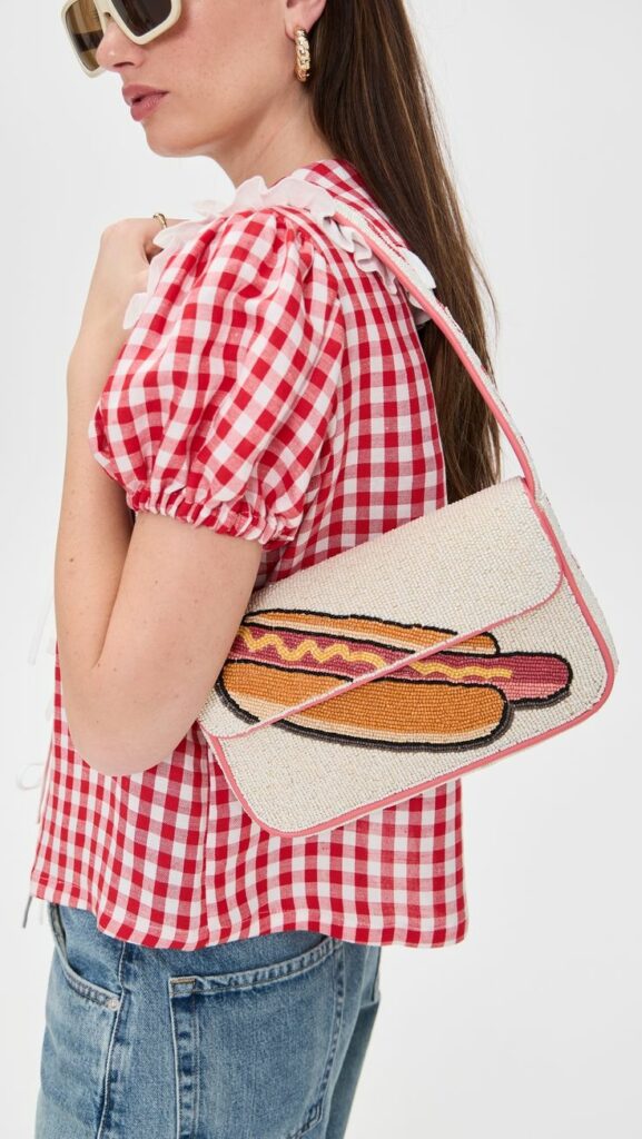 hot dog accessories handbag